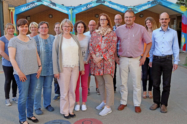 Mitglieder des Fördervereins der Engelhard-Grundschule ARCHIVFOTO: ANDREAS DUNKER