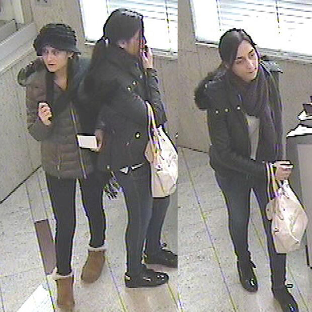 Die Polizei fragt: Wer kennt diese beiden Frauen? FOTO: KREISPPOLIZEIBEHÖRDE SOEST
