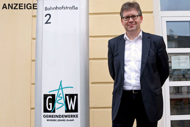 Geschäftsführer Michael Lorke von den Gemeindewerken Wickede (Ruhr) ARCHIVFOTO: ANDREAS DUNKER