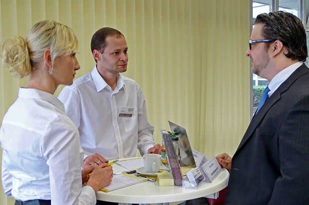 Job-Speed-Dating FOTO: Jobcenter Arbeit Hellweg Aktiv (AHA)