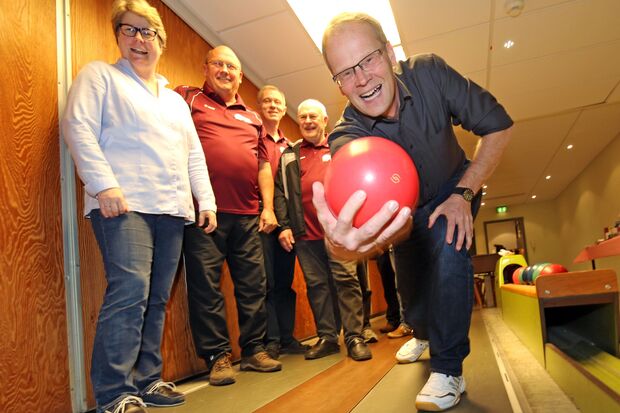 Eröffnung der Kegel-Gemeindemeisterschaft im vergangenen Jahr ARCHIVFOTO: ANDREAS DUNKER