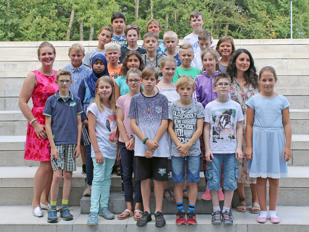 Die neue Klasse 5a der Sekundarschule Wickede (Ruhr) FOTO: SKW