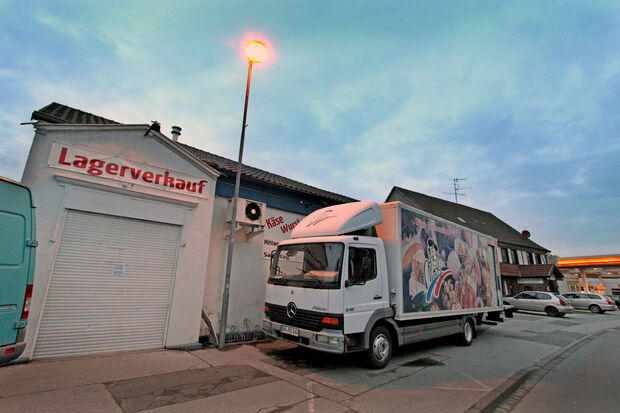 Über mehrere Jahre gab es hier früher einen Lagerverkauf von Lebensmitteln und weiteren Konsumartikeln für Endkunden ARCHIVFOTO: ANDREAS DUNKER