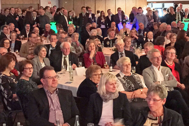 Gäste des Neujahrsempfangs der Gemeinde Wickede (Ruhr) FOTO: ANDREAS DUNKER