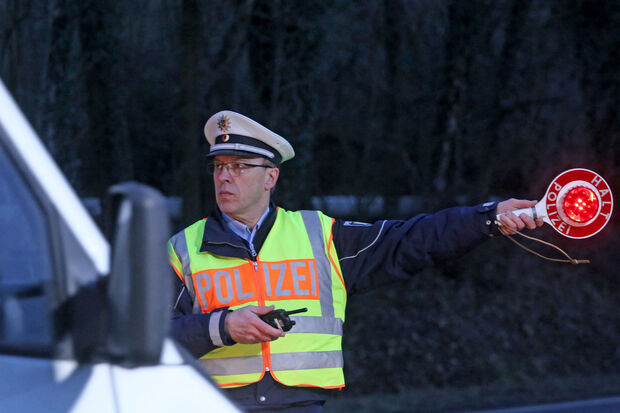 Allgemeine Verkehrskontrolle der Polizei ARCHIVFOTO: ANDREAS DUNKER