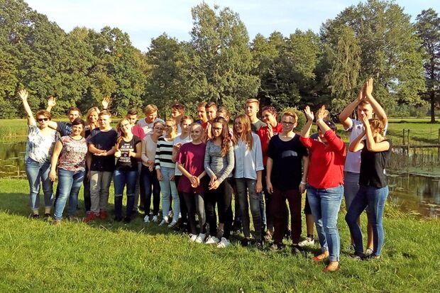 Schüler der Sekundarschule Wickede (Ruhr) während des Schüleraustausches in Polen FOTO: SEKUNDARSCHULE WICKEDE (RUHR)