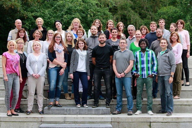 Das aktuelle Lehrerkollegium der Sekundarschule Wickede (Ruhr) FOTO: PRIVAT
