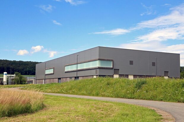 Die neue Aufbereitungsanlage des Wasserwerkes Echthausen der "Wasserwerke Westfalen" FOTO: ANDREAS DUNKER