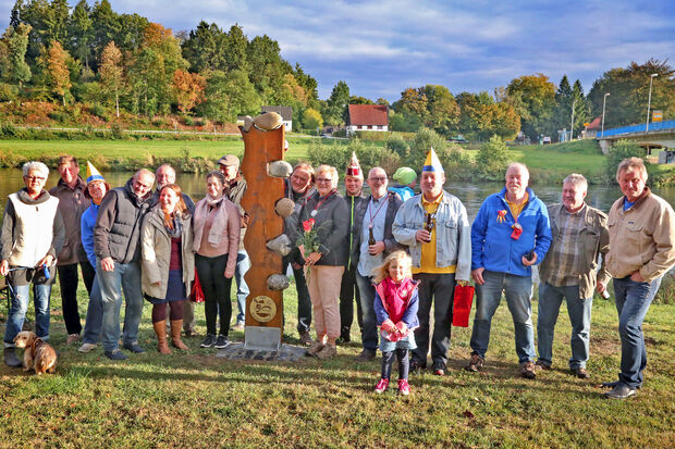 Der WiKaVau weihte die Skulptur-an-der-Ruhr ein. FOTO: ANDREAS DUNKER