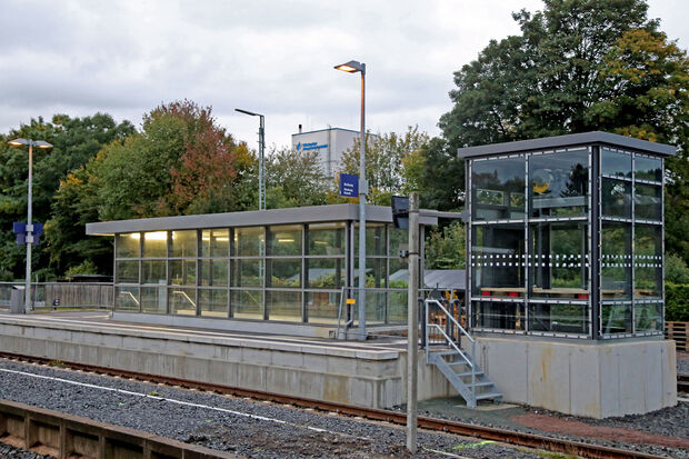 Bleiben wohl vorerst weiterhin außer Betrieb: die Personenaufzüge am Bahnhof in Wickede FOTO: ANDREAS DUNKER
