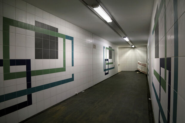 Blick in den "Angsttunnel" am Wickeder Bahnhof ARCHIVFOTO: ANDREAS DUNKER