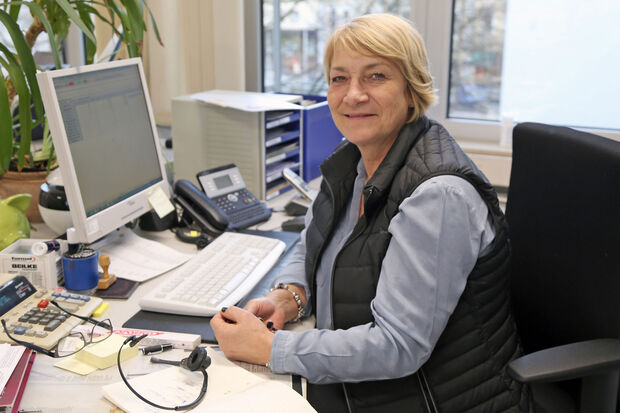 Dagmar Bussmann von der Gemeindeverwaltung ARCHIVFOTO: ANDREAS DUNKER