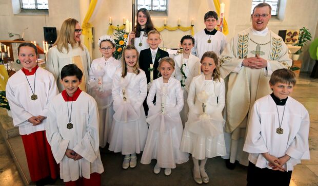 Erstkommunion in Echthausen 2015 FOTO: ANDREAS DUNKER