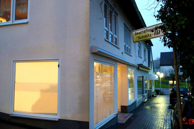 Umbauarbeiten in den Geschäftsräumen des Hauses Schweitzer FOTO: ANDREAS DUNKER