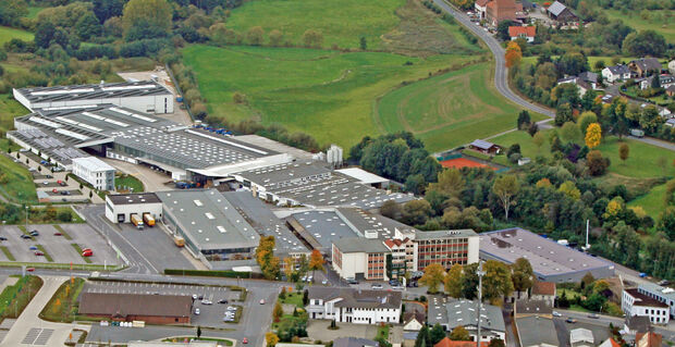 Stammsitz der Kettler-Unternehmensgruppe in Ense-Parsit LUFTBILD: ANDREAS DUNKER