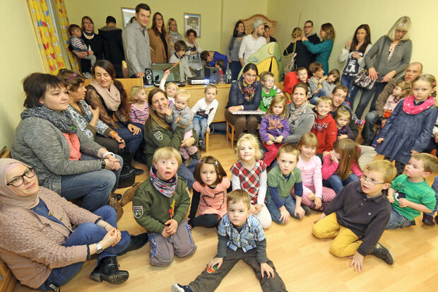 Veranstaltung in der Kindertagesstätte (Kita) "Mini-Max" in Wimbern ARCHIVFOTO: ANDREAS DUNKER
