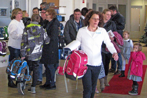 Tornister-Party im Teschler-Center in Wickede FOTO: PRIVAT