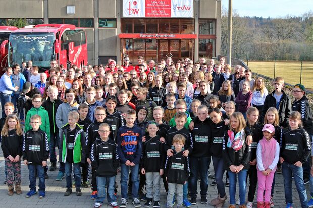 Handballer des TV Wickede ARCHIVFOTO: ANDREAS DUNKER